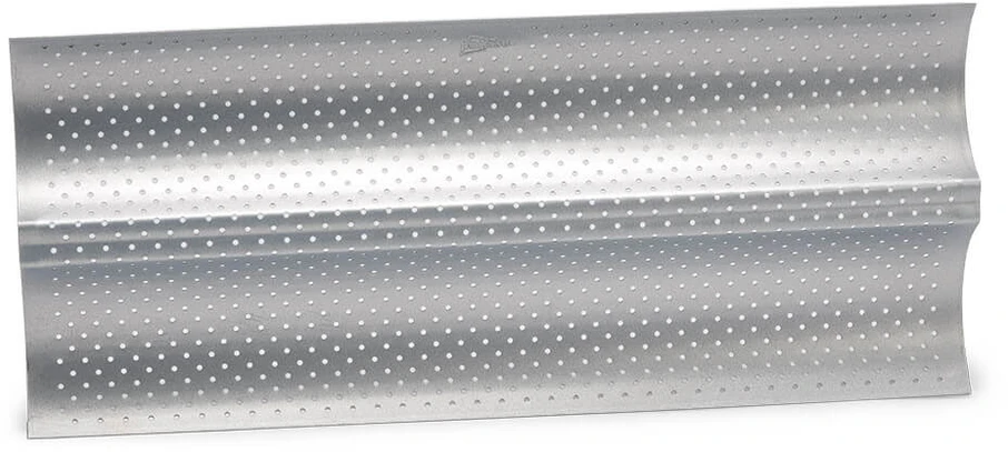 Patisse bageto formos 38 x 16 cm sidabro plieno 2 dalių