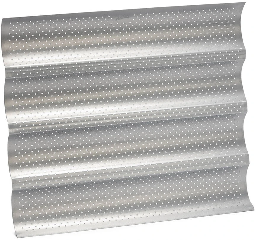 Patisse bageto formos 38 x 33 cm sidabrinė plienas