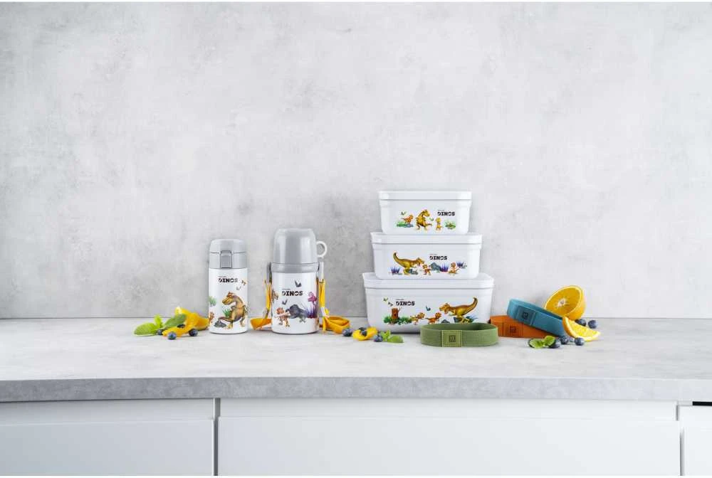 ZWILLING FRESH & SAVE Priešpiečių dėžutė plastikowy dinos 0.85 ltr