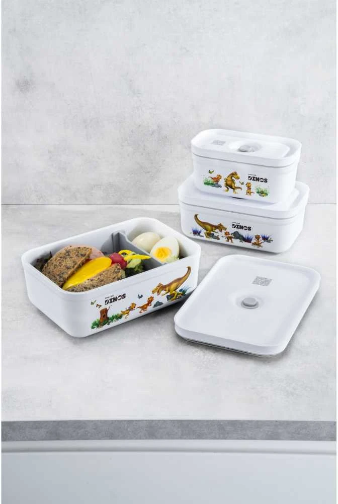 ZWILLING FRESH & SAVE Priešpiečių dėžutė plastikowy dinos 0.85 ltr