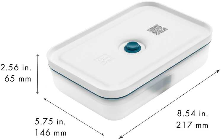 Plastikinė priešpiečių dėžutė Zwilling Fresh & Save 36801-315-0 1 L