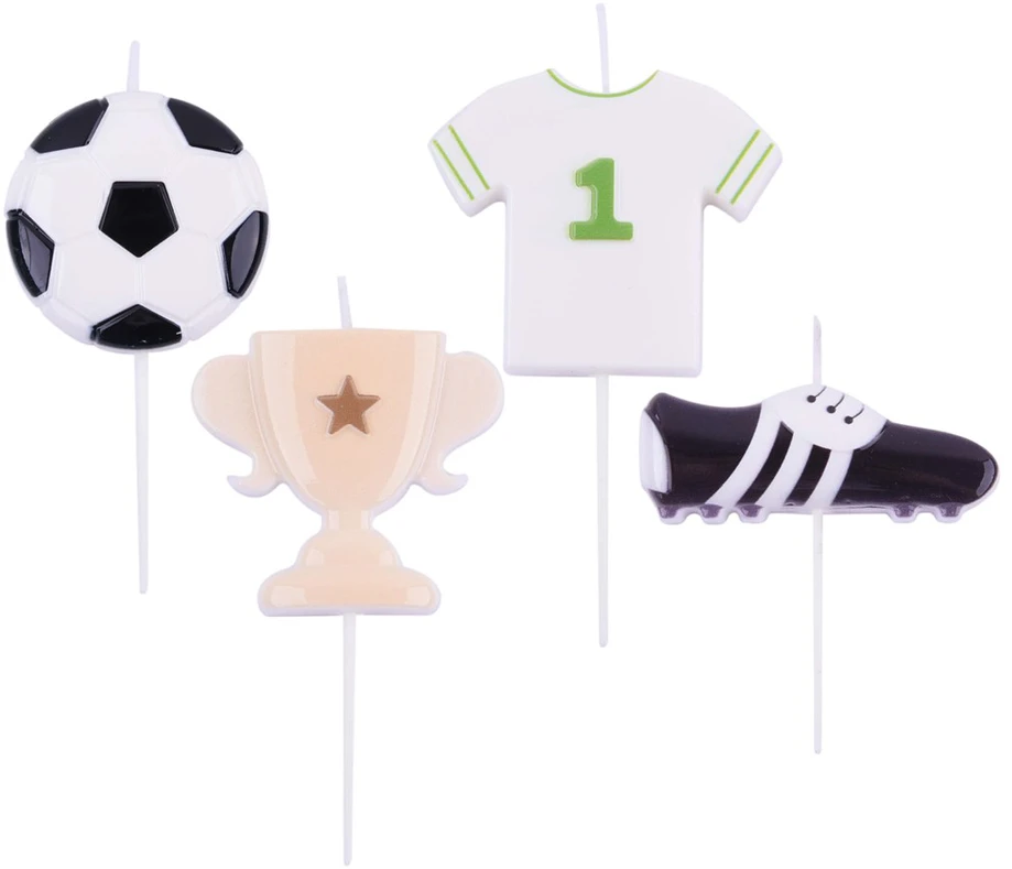 PME 4 futbolo žvakių rinkinys