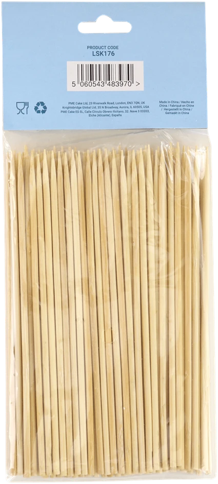 PME bambuko iešmai (100 vnt.) 15 cm