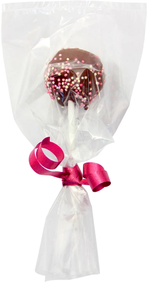 PME Cake Pop maišelių rinkinys su sidabriniais kaspinėliais