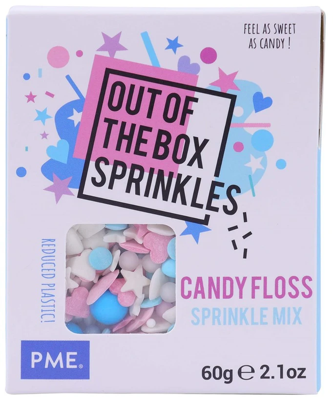 PME konditerijos pabarstukai Candy Floss 60g