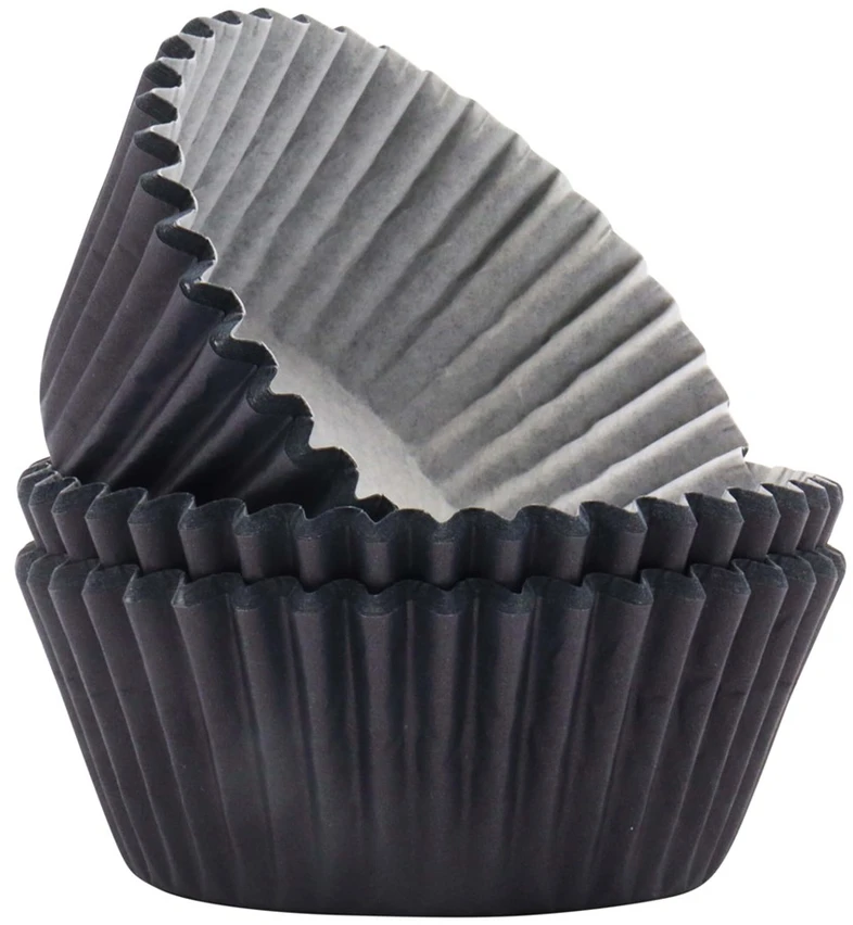 PME Cupcake kepimo puodeliai (60 vnt.) Juodi