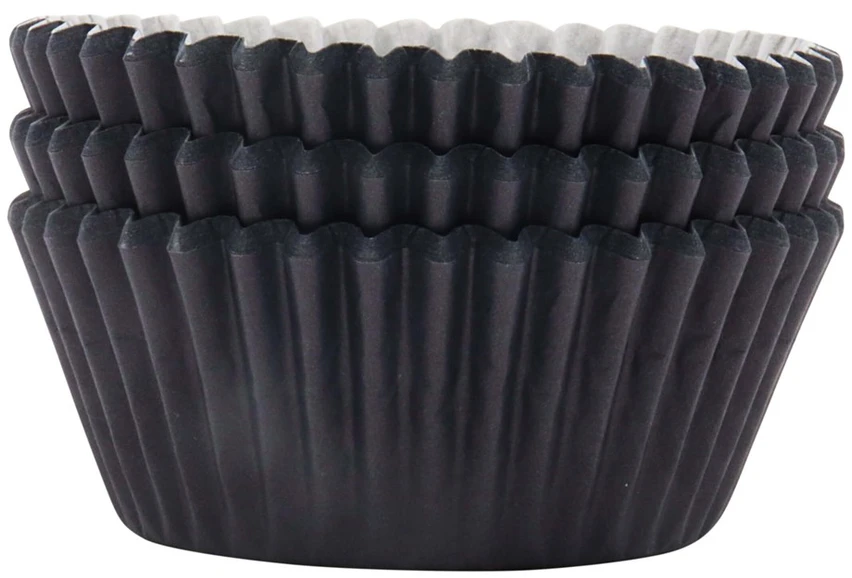 PME Cupcake kepimo puodeliai (60 vnt.) Juodi