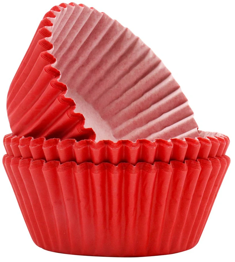 PME Cupcake kepimo puodeliai (60 vnt.) Raudona