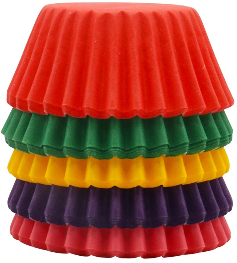 PME Cupcake Liners (100 vienetų) kelių spalvų