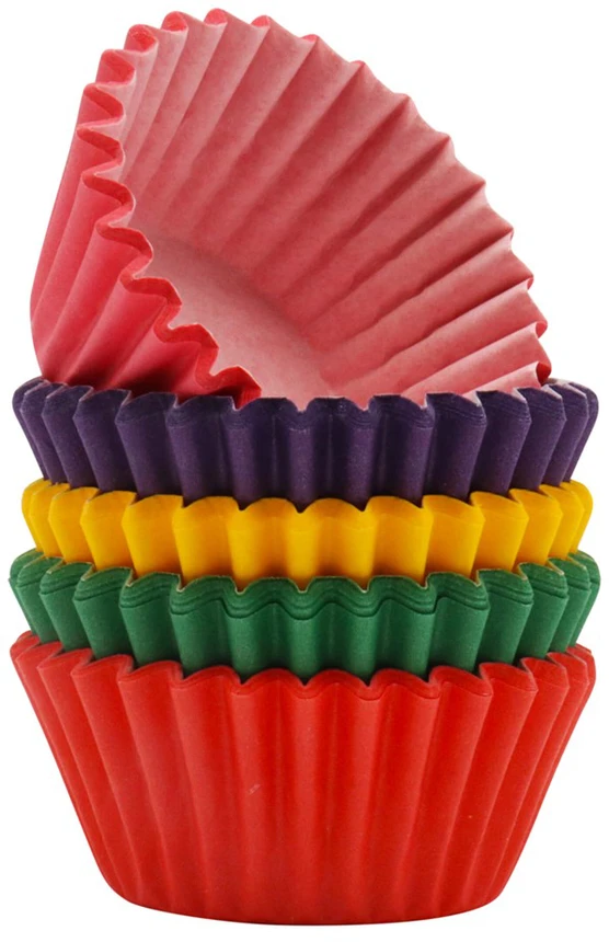 PME Cupcake Liners (100 vienetų) kelių spalvų