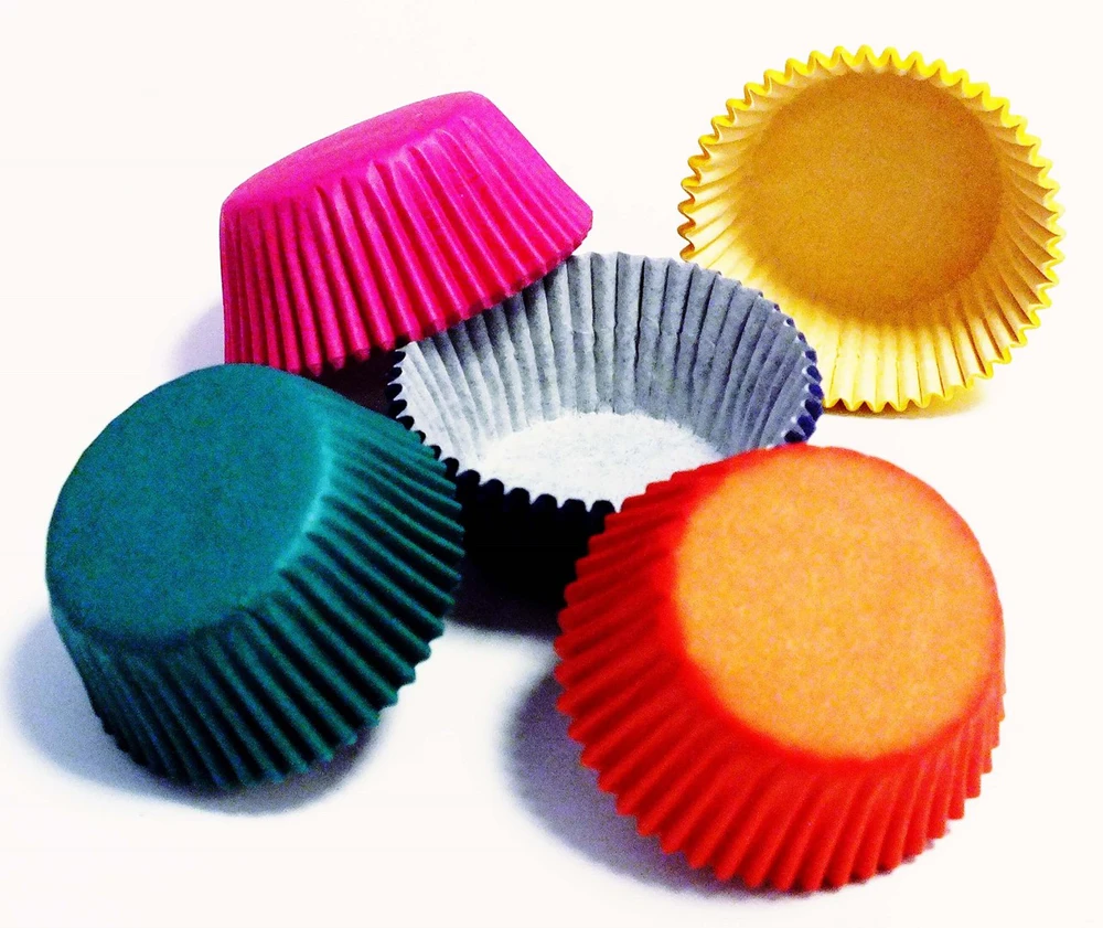 PME Cupcake Liners (100 vienetų) kelių spalvų