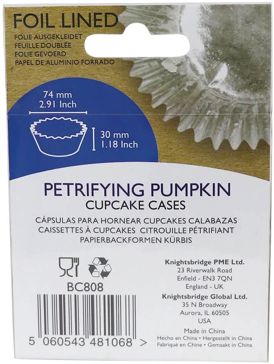 PME Halloween Pumpkin Cupcake kepimo puodeliai (30 vnt.)