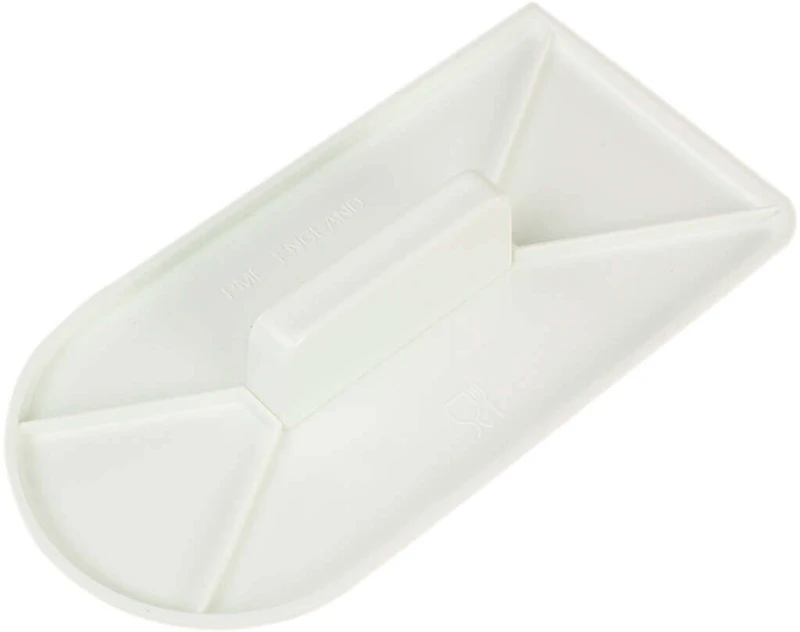 PME Išlyginimo mentele glajui ir masei 17 x 8 cm balta