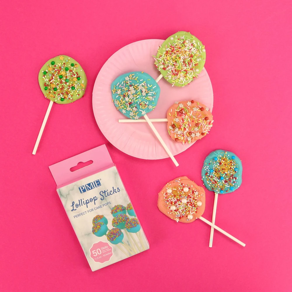 PME Lollipop Sticks (50 vnt.) 11,5 cm