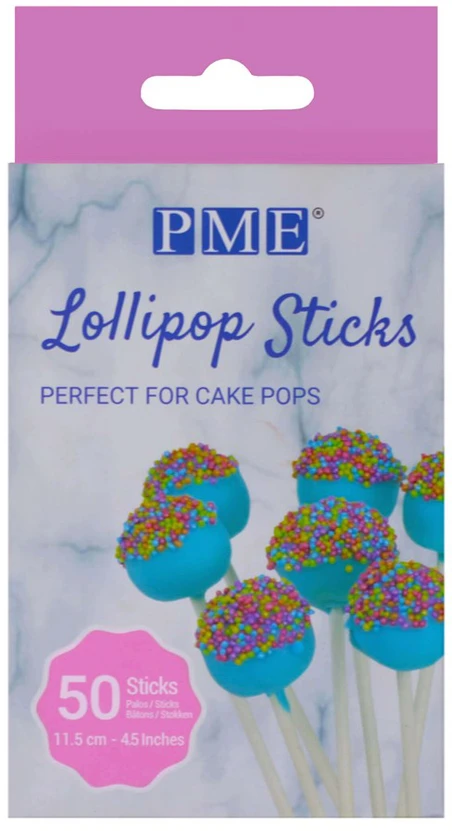 PME Lollipop Sticks (50 vnt.) 11,5 cm