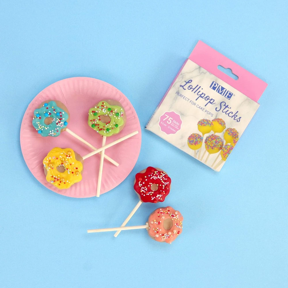 PME Lollipop Sticks (75 vnt.) 9,5 cm