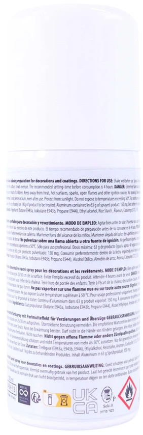 PME maisto dažų purškiklis 100 ml mėlynas