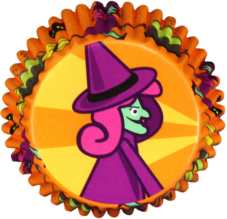 PME Popierinės formelės keksiukams „Ragana“ (30 vnt.)