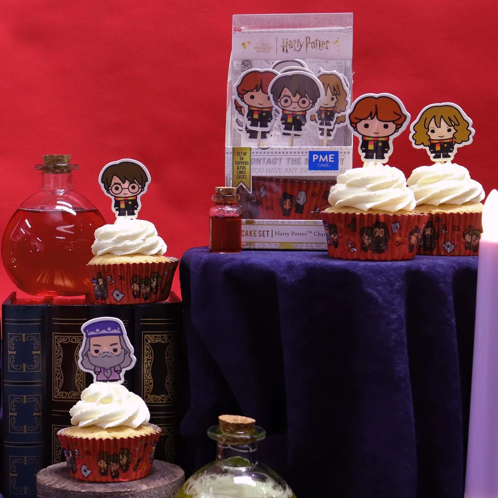 PME Papilotki i toppery na muffinki Harry Potter (24 vnt.)