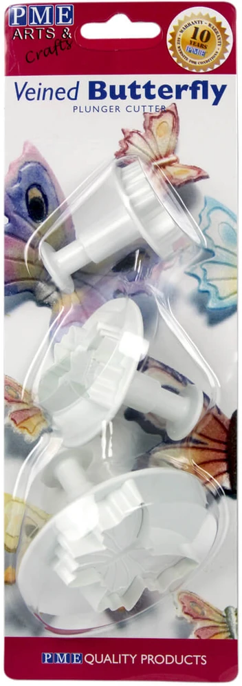 PME Plastikinių pjaustytuvų rinkinys Butterfly