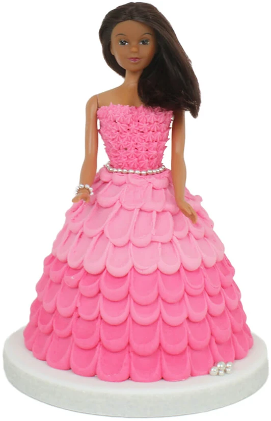 PME Princess Cake Doll Body - Brunetė