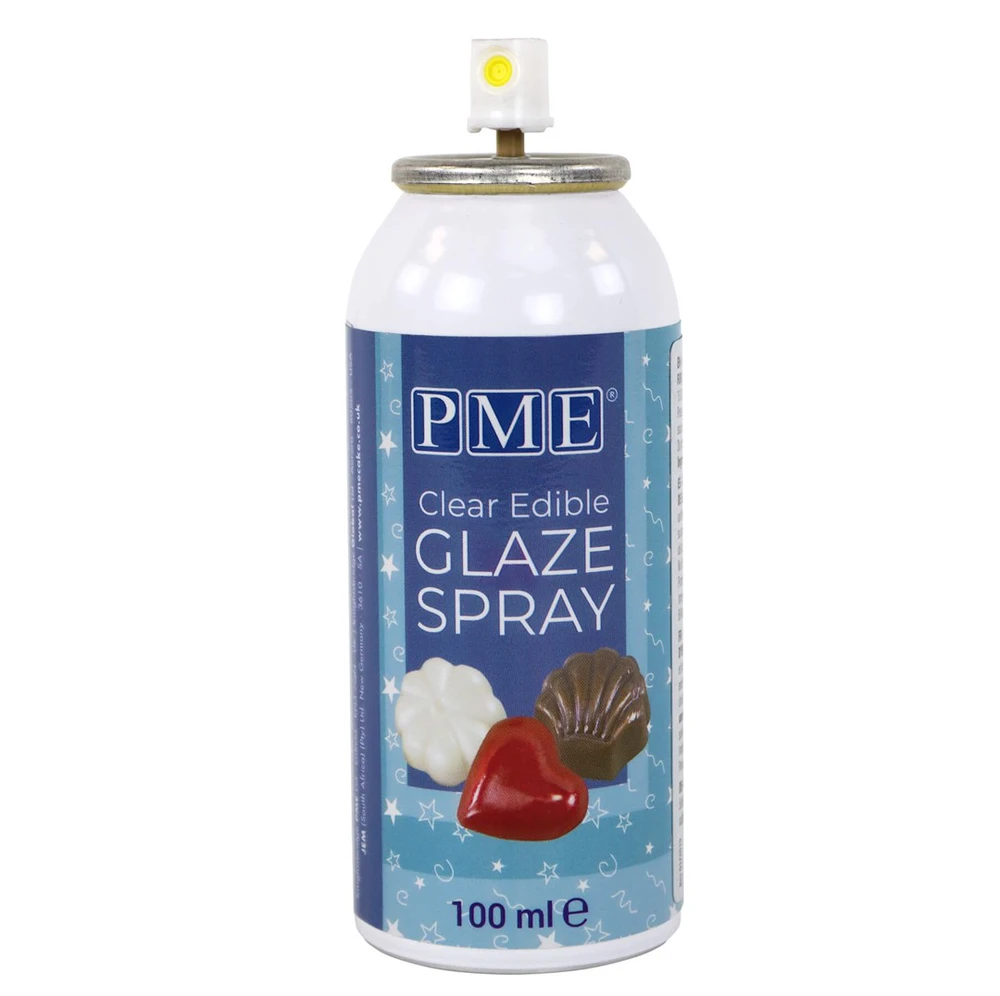 PME Purškiklis šokolado blizgesiui, cukraus masė, bespalvis, 100 ml