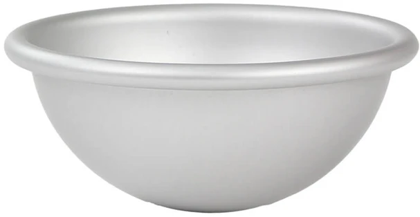 PME Pusrutulio formos pyrago kepimo forma 10 cm sidabrinė
