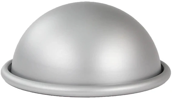 PME Pusrutulio formos pyrago kepimo forma 10 cm sidabrinė