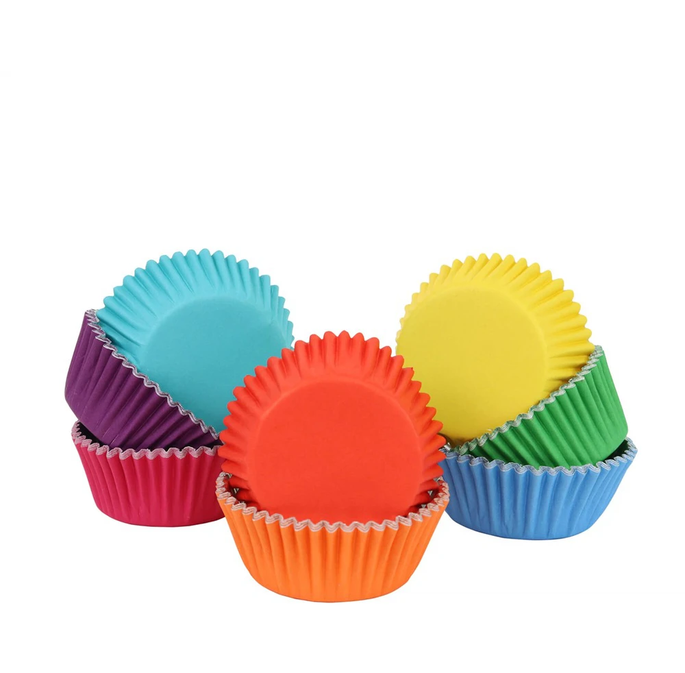 PME Rainbow Cupcake įdėklai (100 vnt.) Daugiaspalviai