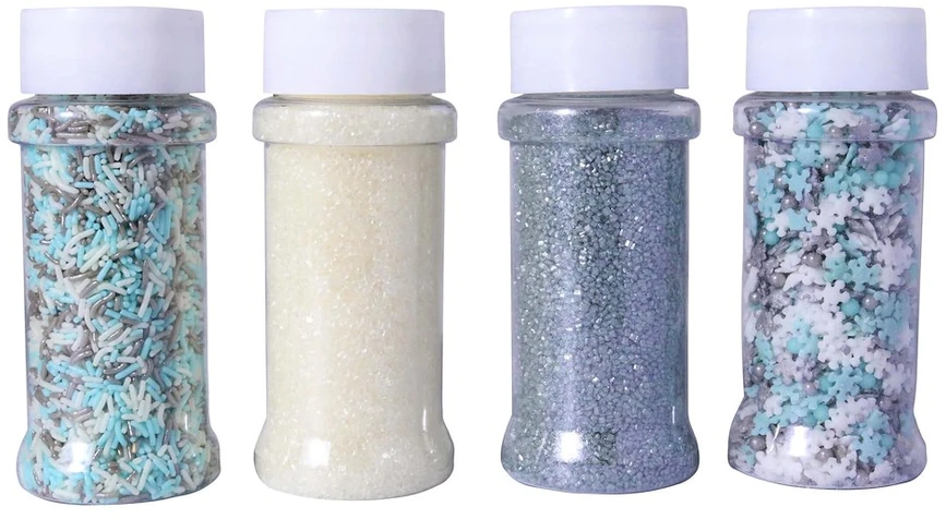 PME Rinkinys 4 posypek Zimowa Kraina 380 g