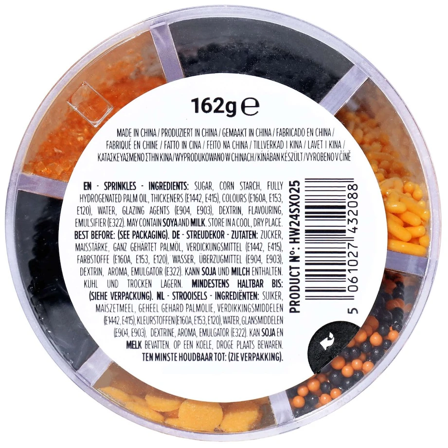 PME Rinkinys posypek 6 w 1 Dyniowe Pole 162 g
