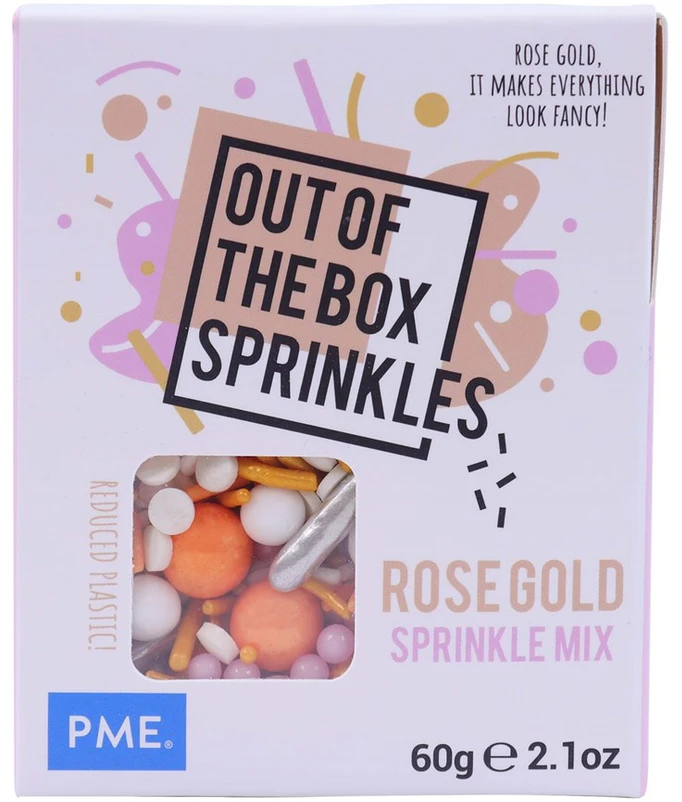 PME Rose Gold cukraus pabarstukai 60g