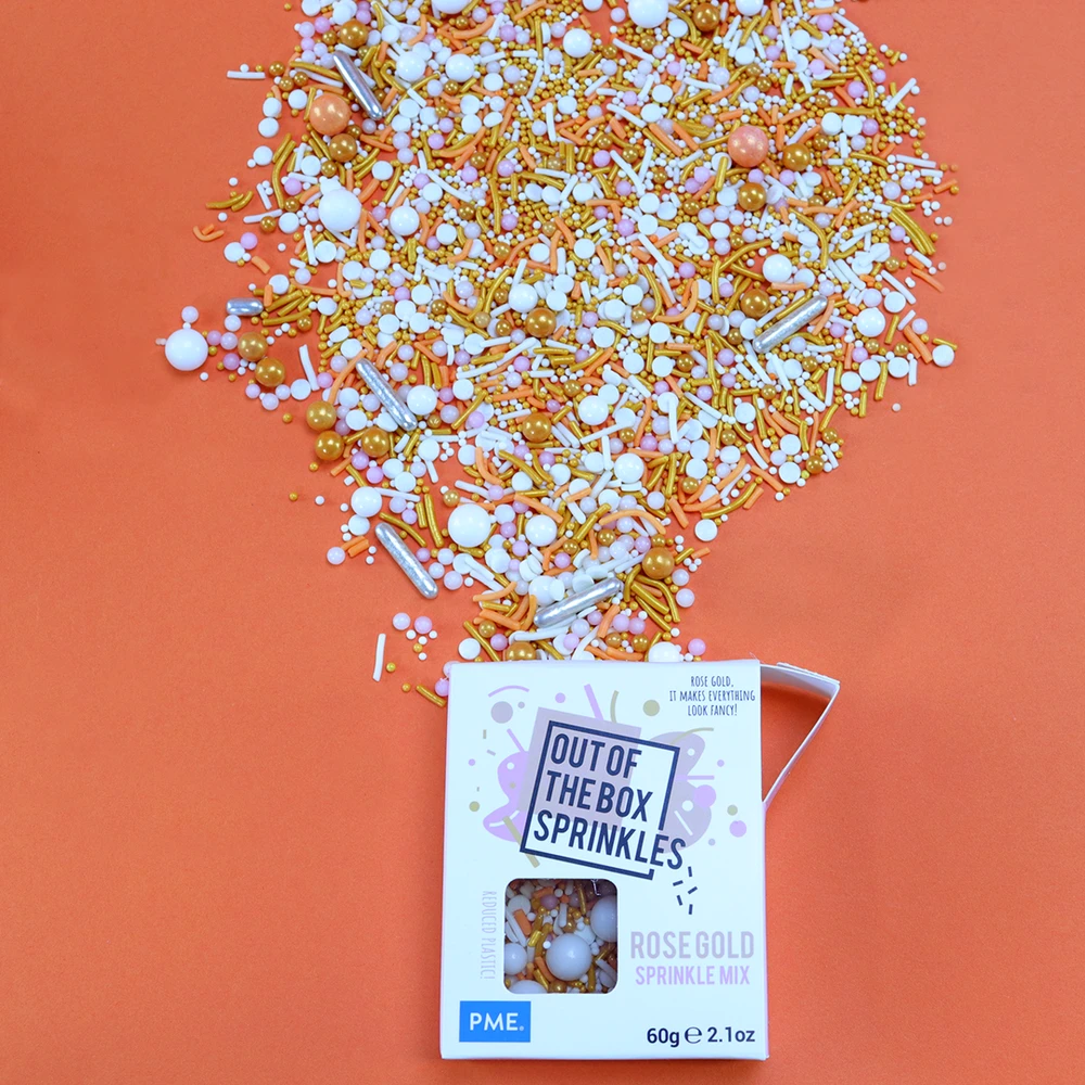 PME Rose Gold cukraus pabarstukai 60g