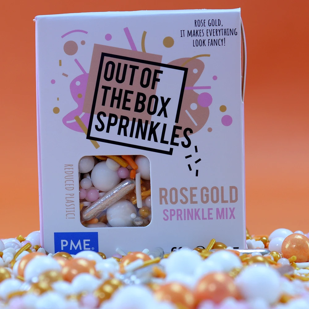 PME Rose Gold cukraus pabarstukai 60g