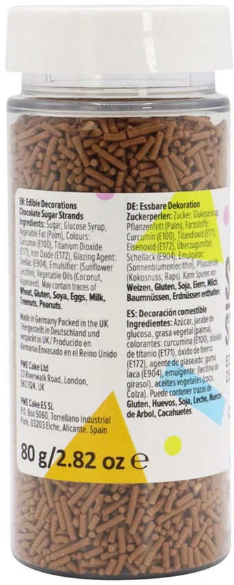 PME Šokoladiniai dekoratyviniai pabarstukai 80 g