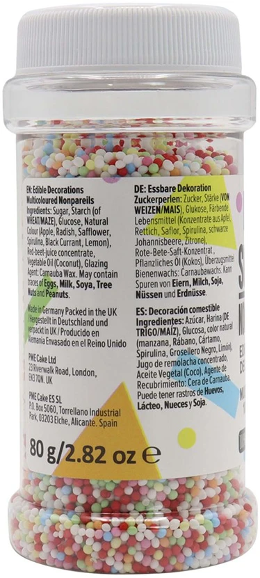 PME Spalvoti dekoratyviniai pabarstukai 80 g