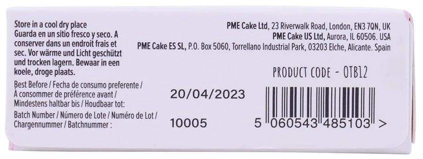PME Sugar pabarstukai spalvinga fėja 60 g