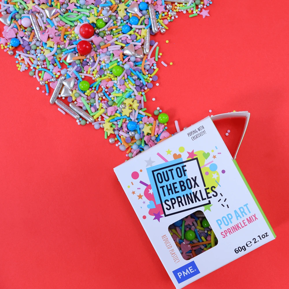 PME Sugar pabarstukų spalvotas mišinys 60 g