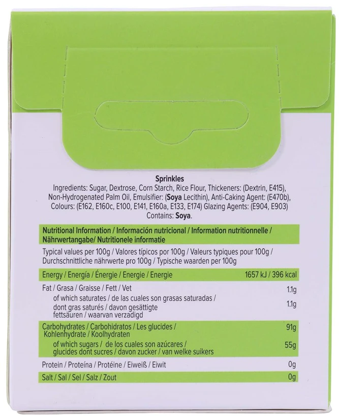 PME Sugar pabarstukų spalvotas mišinys 60 g