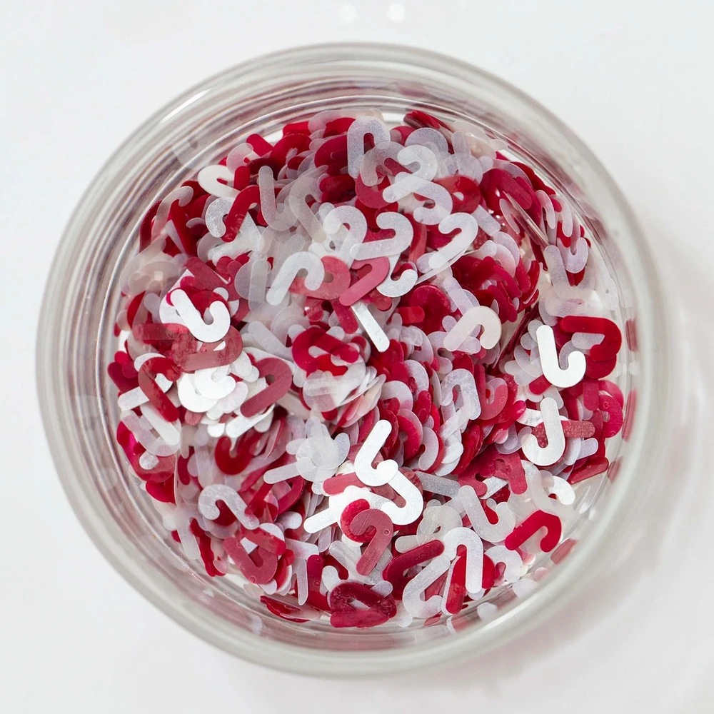 PME Świąteczny brokat - laski cukrowe 1 g