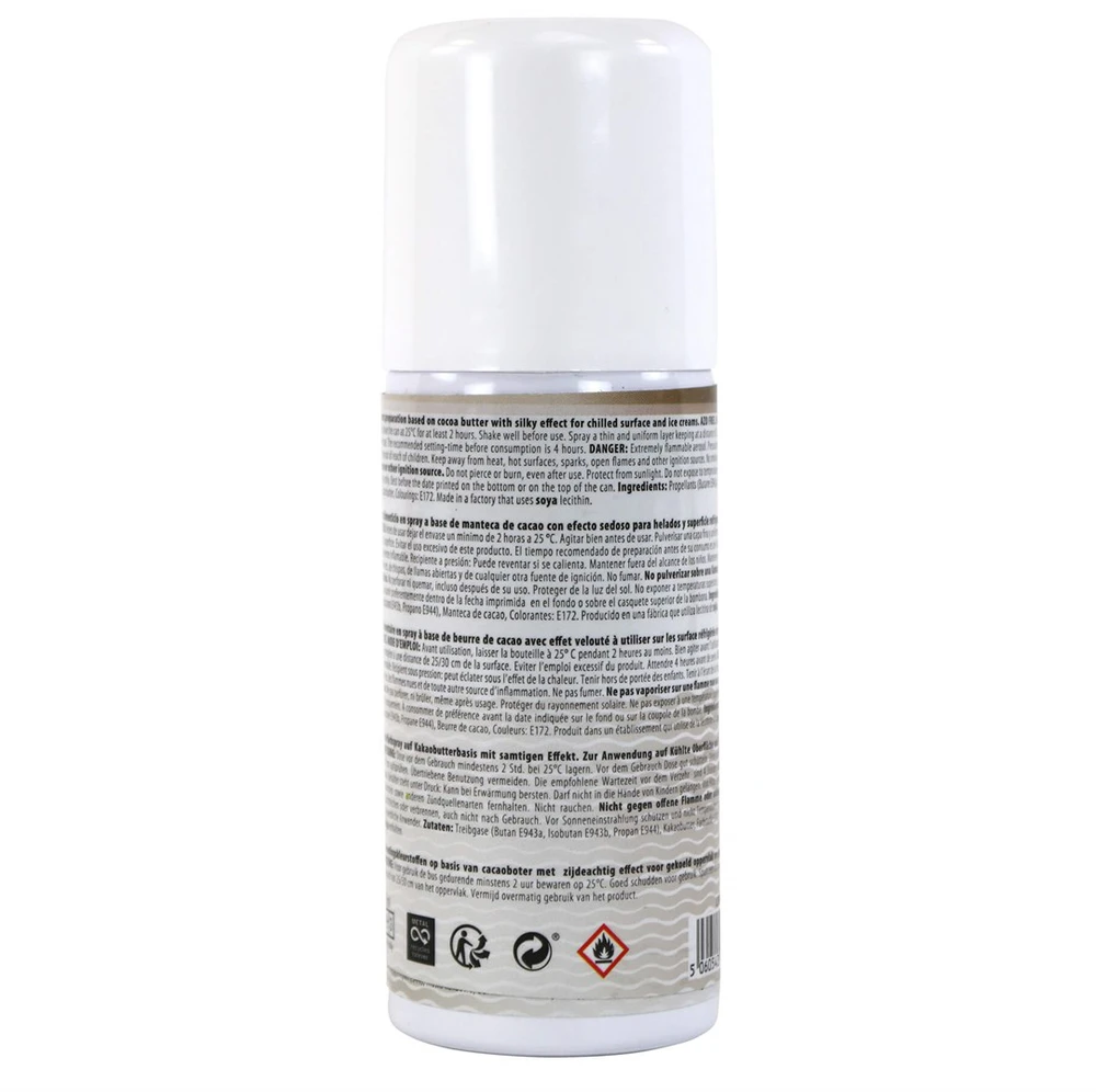 PME Velvet kakavos sviesto purškiklis 100 ml rudas