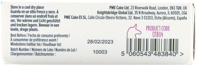 PME Vienaragio cukraus pabarstukai 60 g