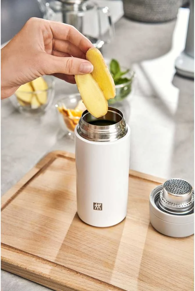 ZWILLING Thermo 39500-511-0 baltas 420ml termo talpa su arbatos virimo aparatu
