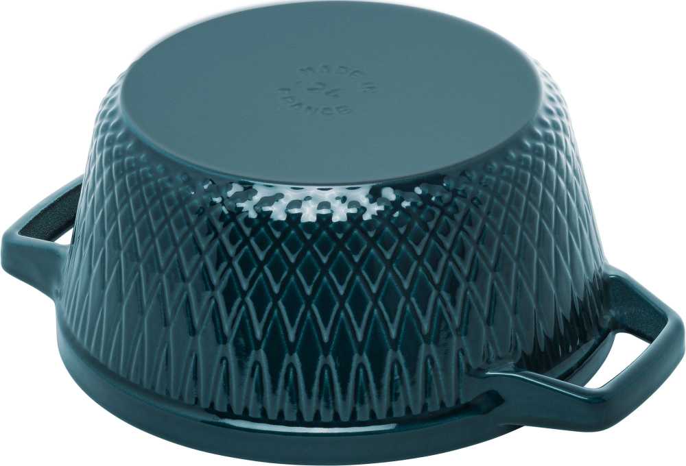 STAUB SPECIAL COCOTTE Puodas żeliwny apvalus 4 ltr, jūros spalvos