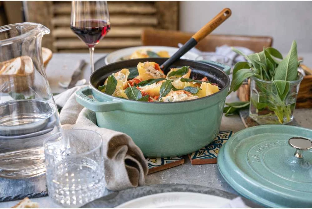 Apvalus ketus puodas Zwilling STAUB 40508-706-0 - 5,2 L, mėtinės spalvos