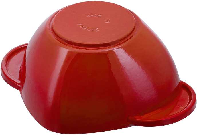 Staub ŠIRDIES FORMOS KETUS PUODAS 3 L – EMALINIS – RAUDONAS – MIAMIO