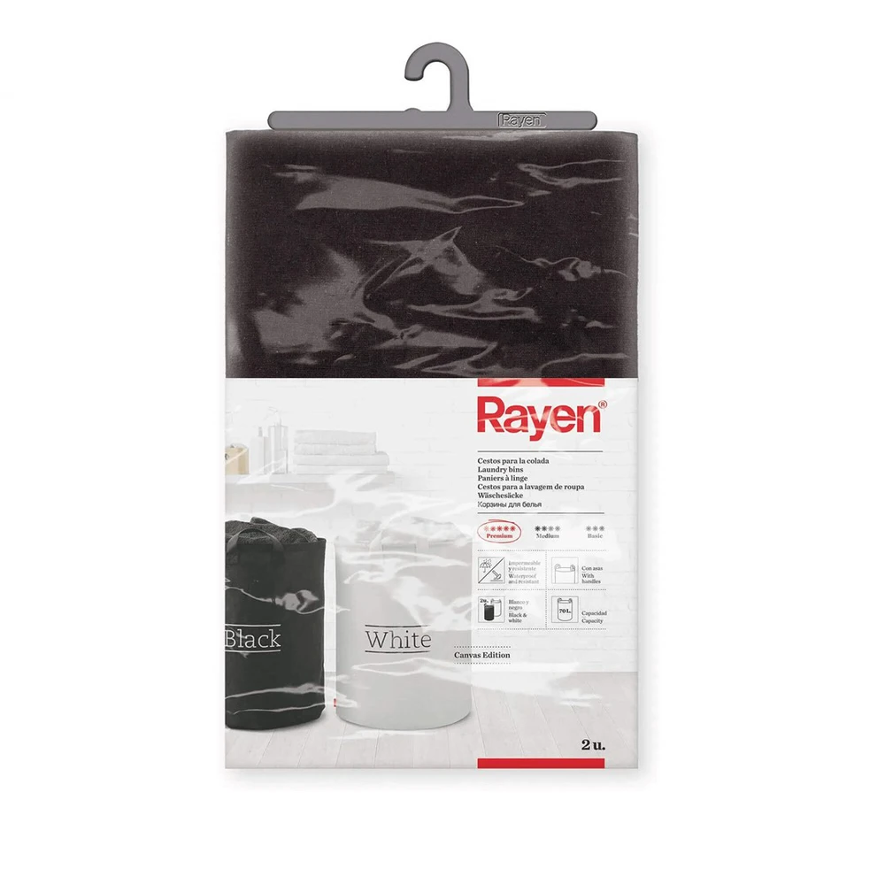 RAYEN 2 skalbinių krepšelių rinkinys
