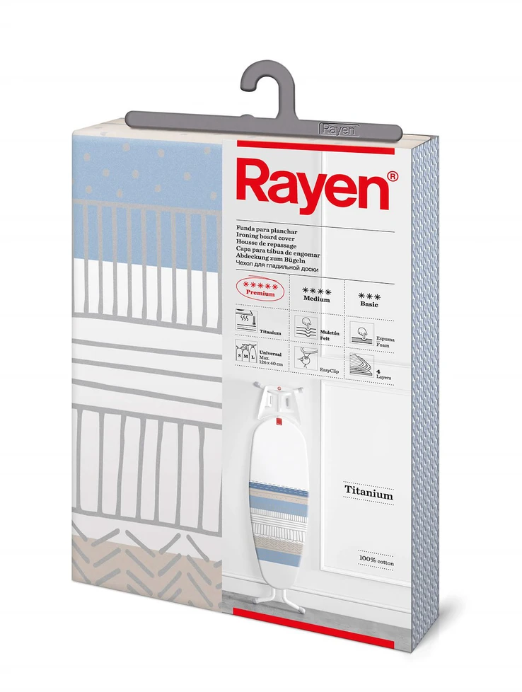 RAYEN lyginimo lentos užvalkalas 130 x 47 cm