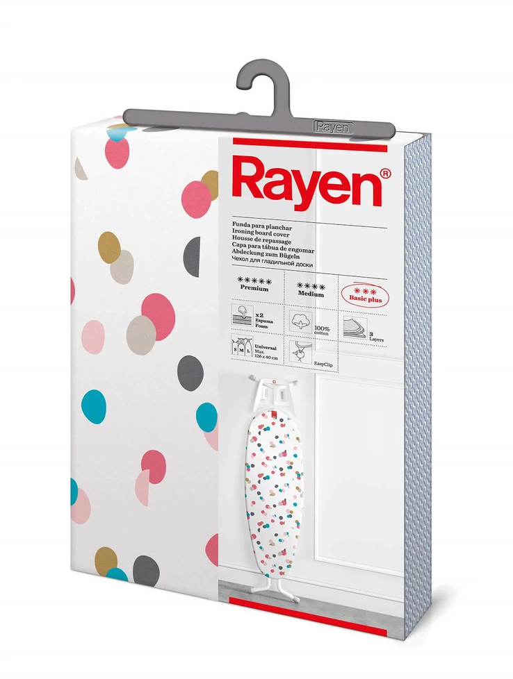 RAYEN lyginimo lentos užvalkalas 130 x 47 cm