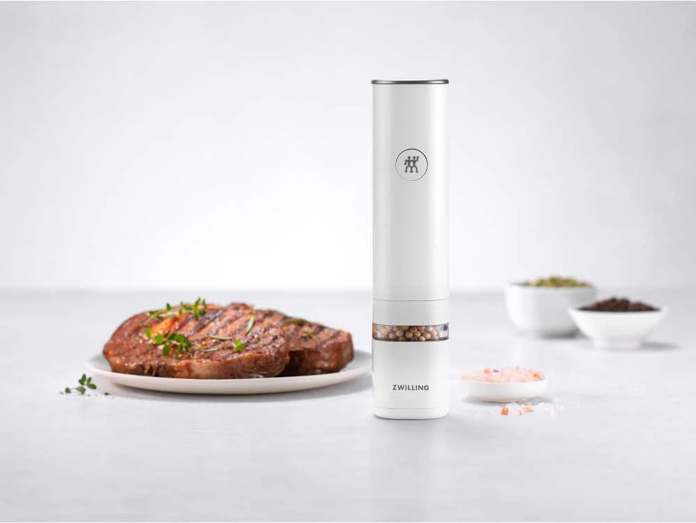 ZWILLING ENFINIGY Elektrinis druskos ir pipirų malūnėlių rinkinys, 2 vnt.